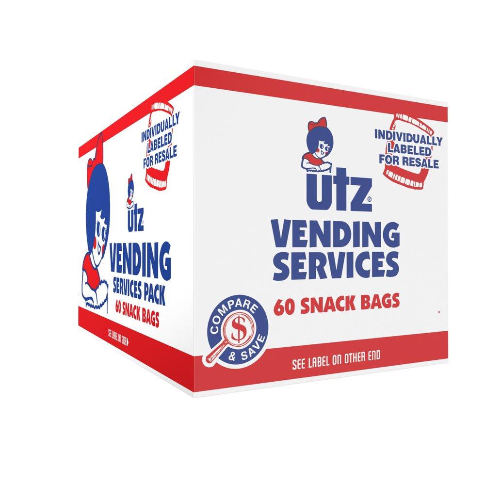 60 Ct Vending Services Box 1 Oz Utz Barbeque Potato Chips