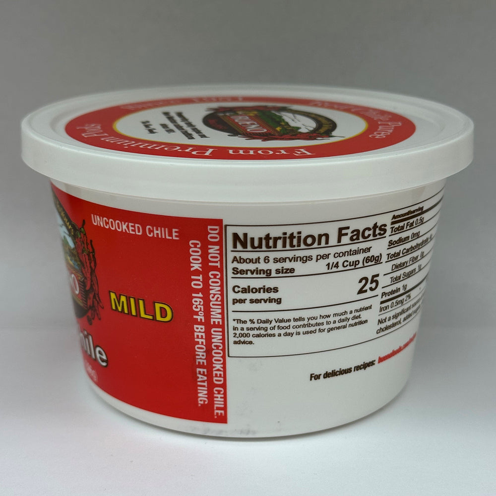 Bueno Foods Mild Puree Red Chile, 14 Oz (Frozen)