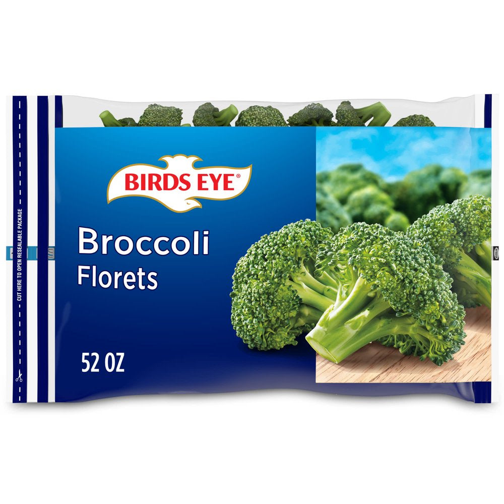 Birds Eye Broccoli Florets Frozen Vegetables, 52 Oz (Frozen)