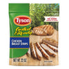 Tyson Grilled & Ready Chicken Breast Strips, 1.37 Lb Bag (Frozen)