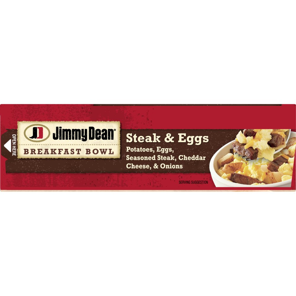 Jimmy Dean Steak & Eggs Breakfast Bowl, 7 Oz (Frozen)