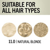 Schwarzkopf Keratin Blonde Hair Dye Natural Blonde 11.0, Hi-Lift Permanent Color, 1 Application - Hair Color Enriched with Keratin, Lightens up to 4 Levels and Protects Hair from Breakage*