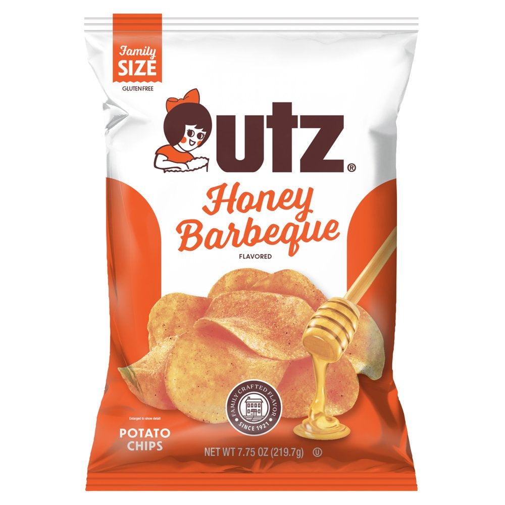 7.75 Oz Utz Honey Barbeque Potato Chips