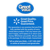 Great Value Double Zipper Sandwich Bags, 200 Count