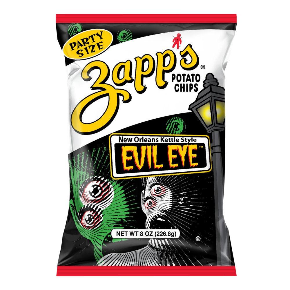 8 Oz Zapp'S Evil Eye New Orleans Kettle Style Potato Chips