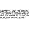 Great Value All Natural Boneless Skinless Chicken Breasts, 5 Lb (Frozen)