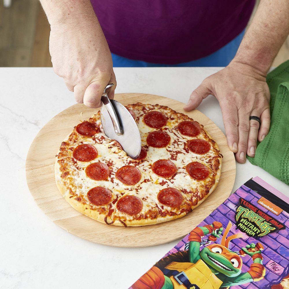 Teenage Mutant Ninja Turtles Pepperoni Pizza, Marinara Sauce, Turtle Shell Pattern Crust, 18.13Oz (Frozen)