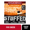 Digiorno Frozen Pizza, Five Cheese Stuffed Cheese Crust Pizza with Marinara Sauce, 22.2 Oz (Frozen)