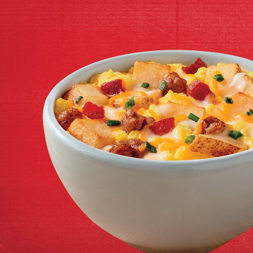 Jimmy Dean Sausage Cheese Loaded Potato Breakfast Bowl, 7 Oz (Frozen)