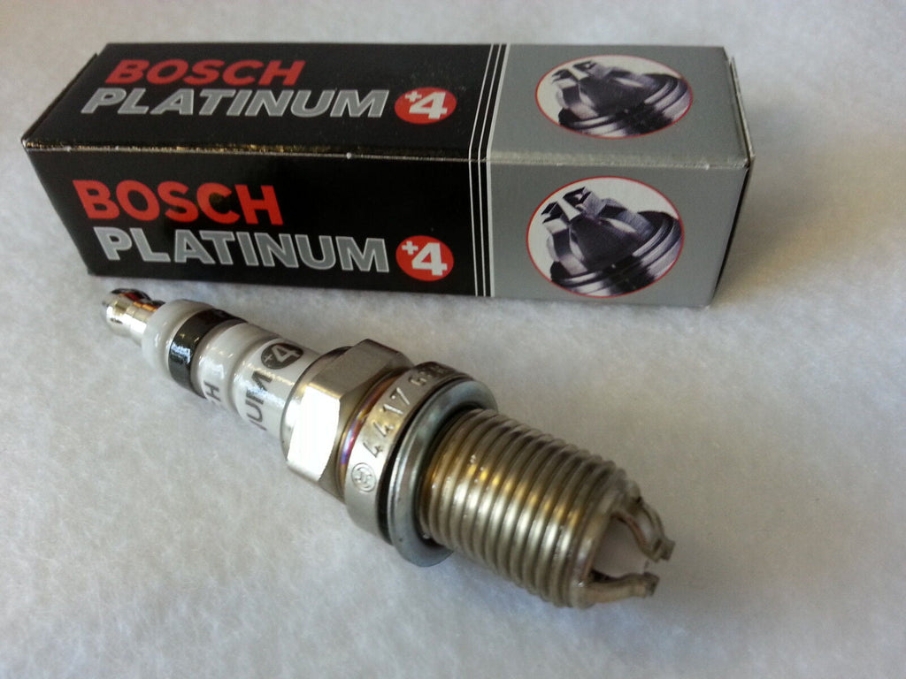 (6Pc) BOSCH Platinum +4 Germany Spark Plugs 4-Prong -- FGR7DQ #4417