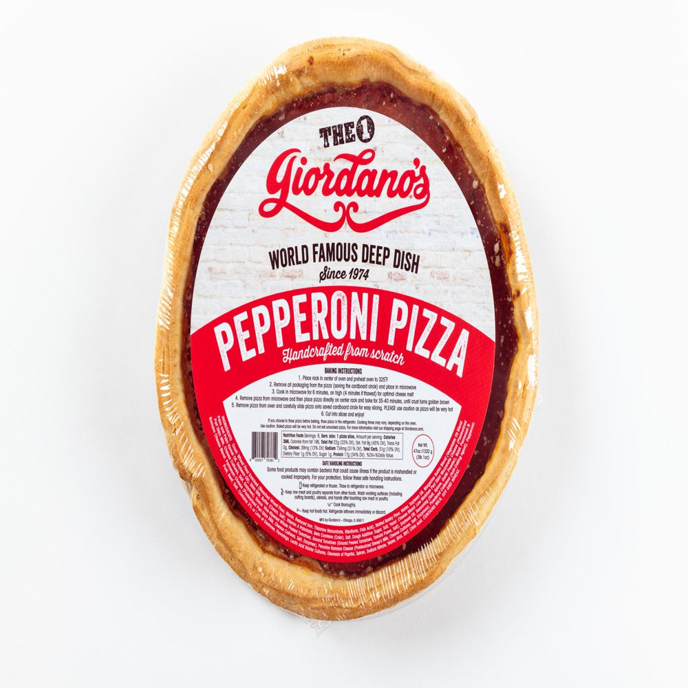 Giordano'S Stuffed Chicago Deep Dish Frozen Pizza 10", 2-Pack (Cheese and Pepperoni)