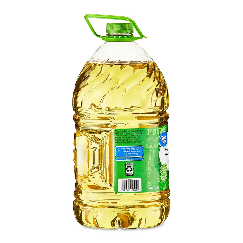 Great Value Canola Oil, 1 Gal