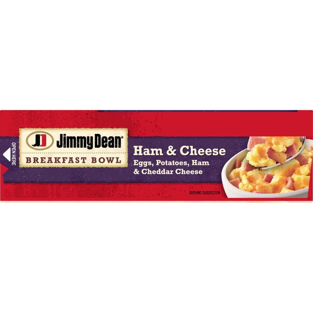 Jimmy Dean Ham & Cheese Breakfast Bowl, 7 Oz (Frozen)