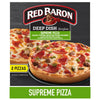 Red Baron Frozen Pizza Deep Dish Singles Supreme, 11.5 Oz