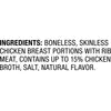 Great Value All Natural Boneless Skinless Chicken Breasts, 3 Lb (Frozen)