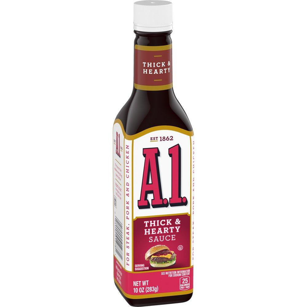 A.1. Thick & Hearty Sauce, 10 Oz. Bottle