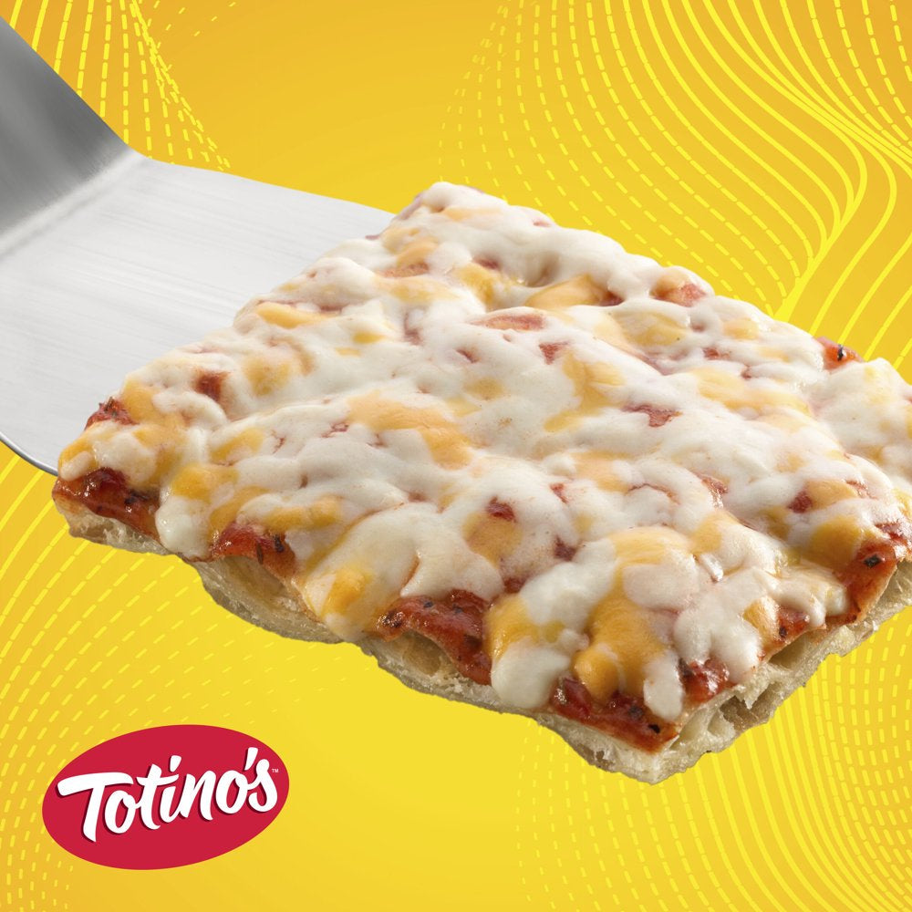 Totino'S Party Pizza, Triple Cheese Flavored, Frozen Snacks, 9.8 Oz, 1 Ct