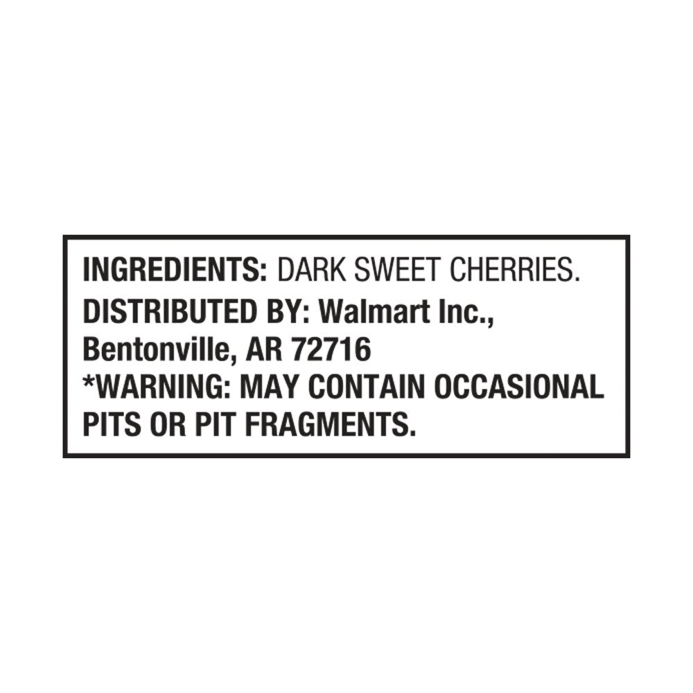 Great Value Pitted Dark Sweet Cherries, 16 Oz (Frozen)