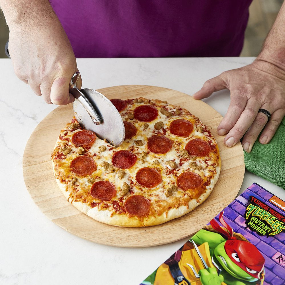 Teenage Mutant Ninja Turtles Sausage and Pepperoni Pizza, Marinara Sauce, 18.93 Oz (Frozen)