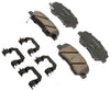 Acdelco 17D1593CHF1 Ceramic Disc Brake Pad