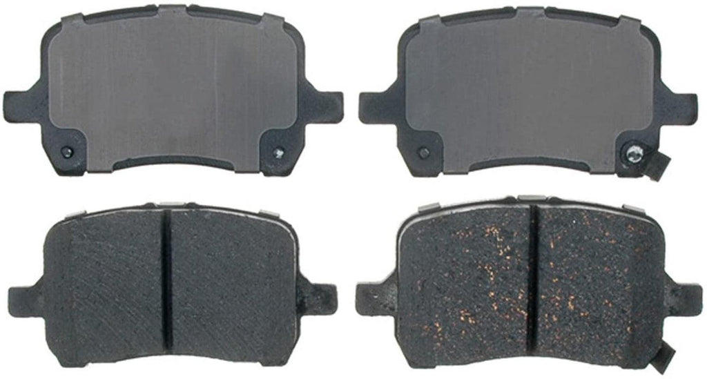 Advantage Ceramic Front Disc Brake Pad Set with Hardware 14D1160CH