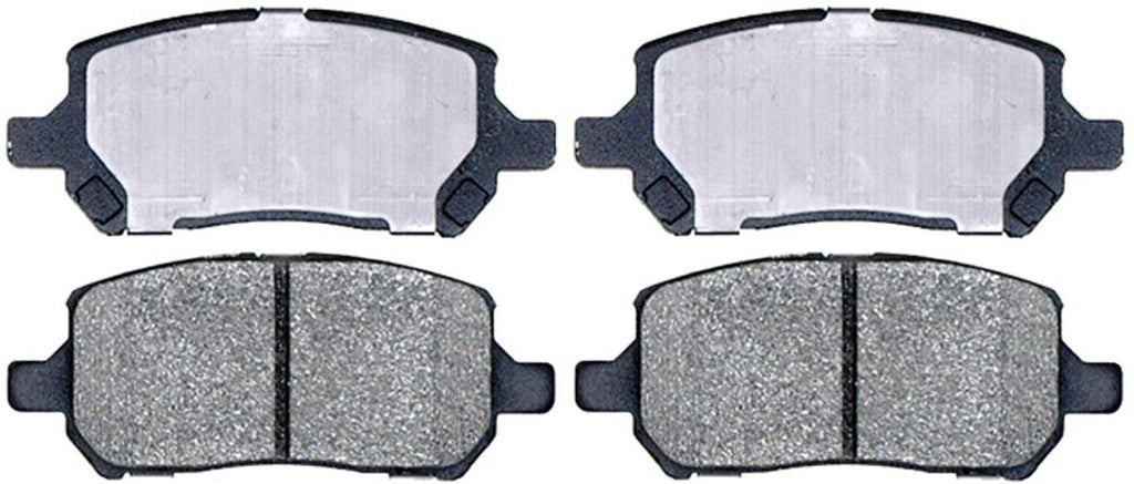 Advantage Ceramic Front Disc Brake Pad Set with Hardware 14D956CH