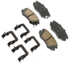 Gold Performance Ceramic Brake Pad Set, W/ Hardware