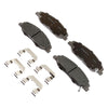 Acdelco Gold Performance Ceramic Brake Pad Set, W/ Hardware