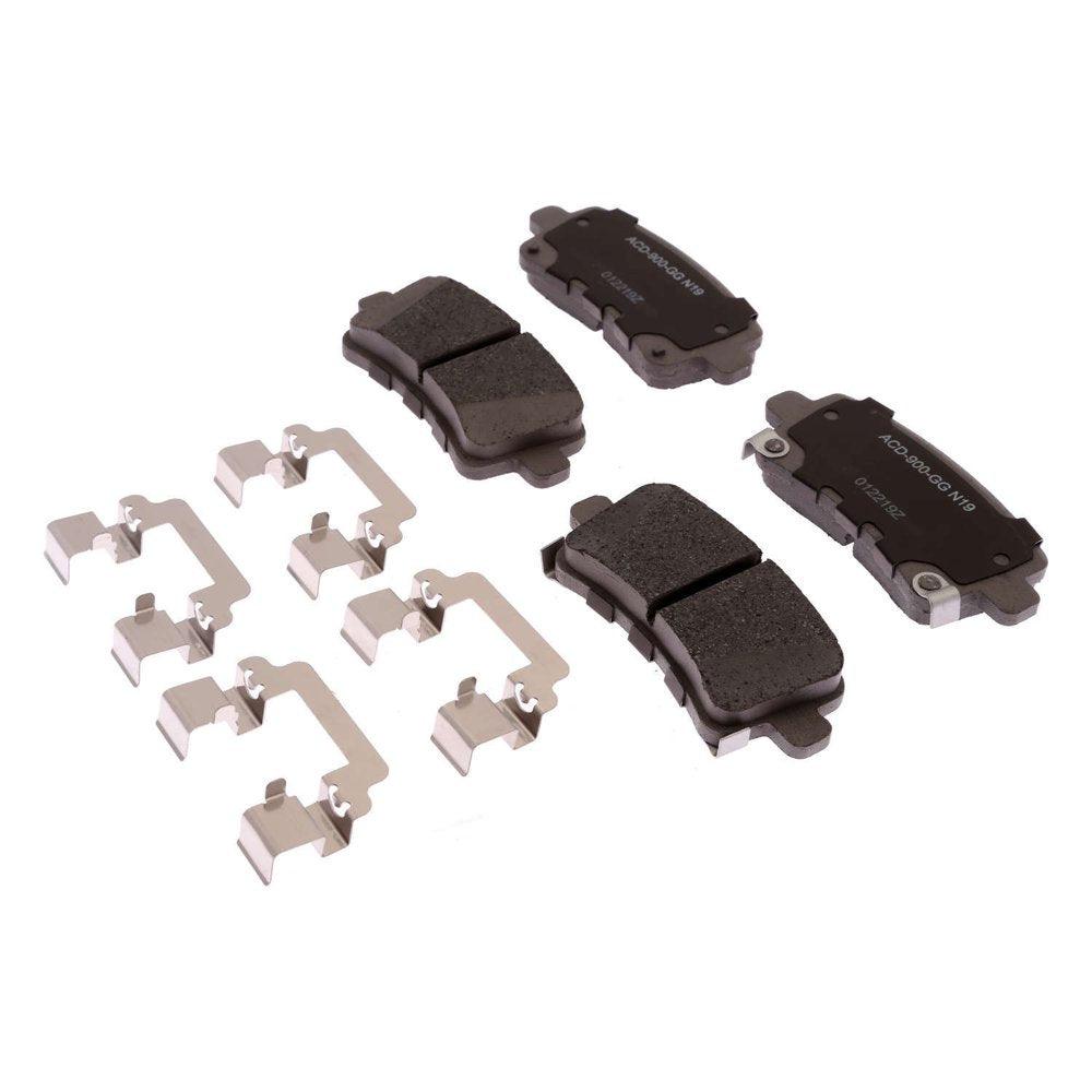 Silver Ceramic Brake Pad Set