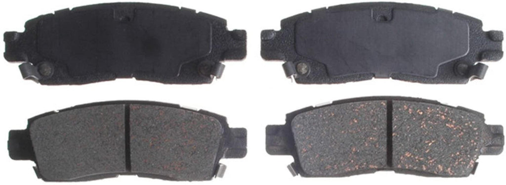 Acdelco Silver Ceramic Brake Pad Set, W/ Hardware