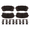 Acdelco Silver Ceramic Brake Pad Set, W/ Hardware