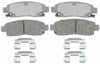 Acdelco Silver Ceramic Brake Pad Set, W/ Hardware