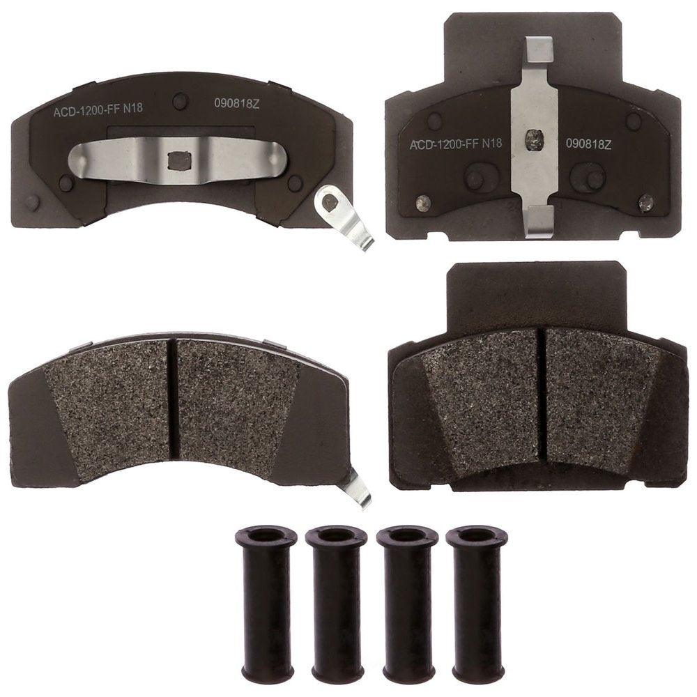 Silver Semi-Metallic Brake Pad Set