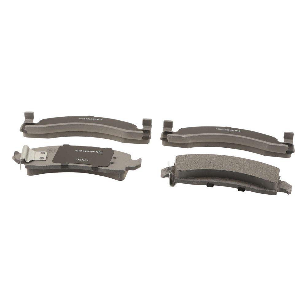 Silver Severe-Duty Brake Pad Set Fits 1995 Chevrolet G30