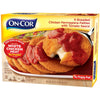 On-Cor Breaded Chicken Parmagiana with Tomato Sauce, Regular 26 Ounce Package Meal, (Frozen)