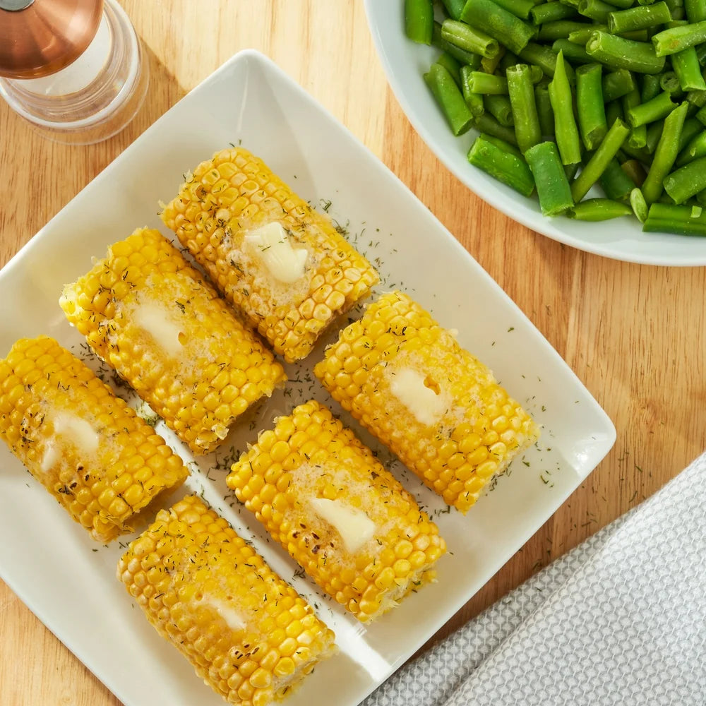 Great Value Frozen Corn on the Cob, Microwaveable, 6 Ct