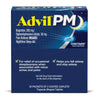 Advil PM Pain Reliever + Nighttime Sleep Aid Coated Caplet, 200 Mg. Ibuprofen, 38 Mg. Diphenhydramine (2 Pk., 50 Ct./Pk.)