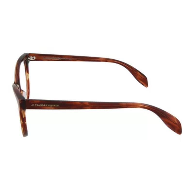 Alexander Mcqueen AM0114O Eyewear, Brown