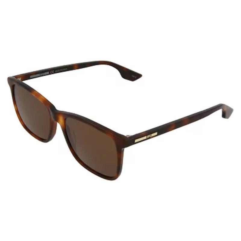 Alexander Mcqueen MQ0080S Sunglasses, Brown