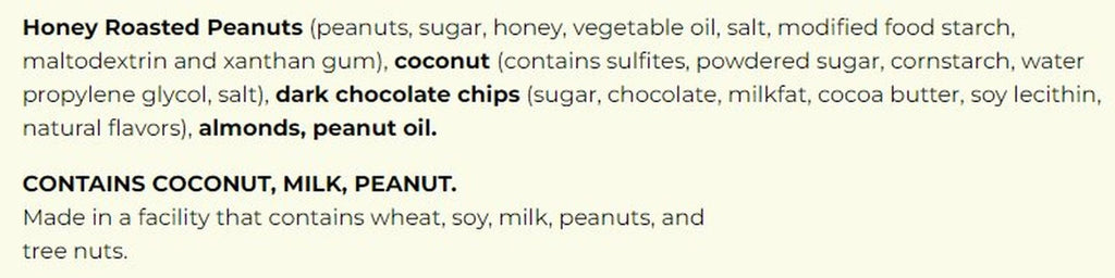 , Almond and Peanut Butter, Don'T Worry - Dark Chocolate, Coconut, Almonds, Snacking Butter