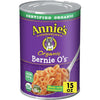 Annie'S Organic Bernie O'S, Canned Pasta in Tomato & Cheese Sauce, 15 Oz.