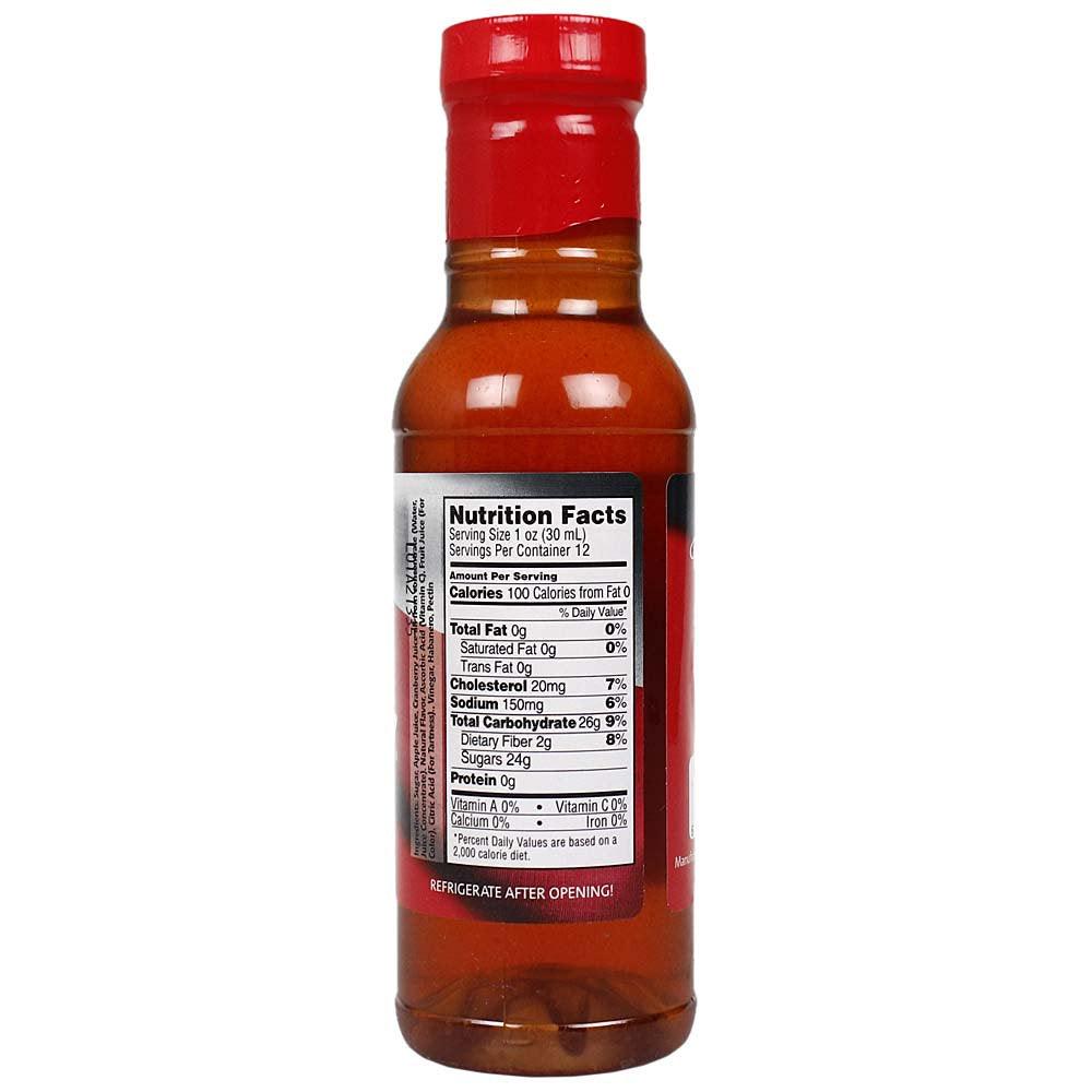 Apple Cranberry Habanero Rib Candy Glaze Sauce 17 Oz Bottle