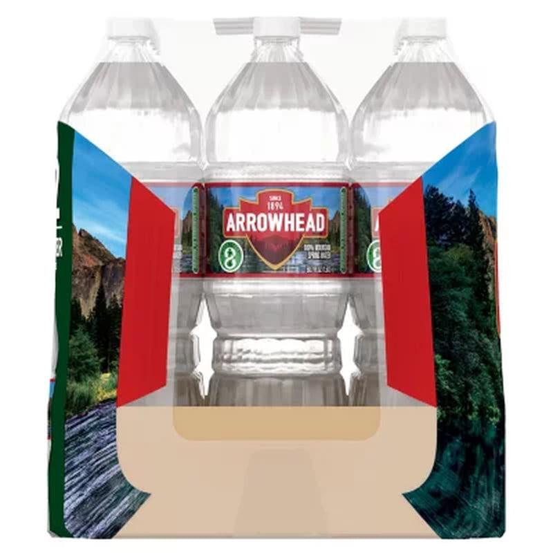 Arrowhead 100% Mountain Spring Water (1.5L, 12 Pk)