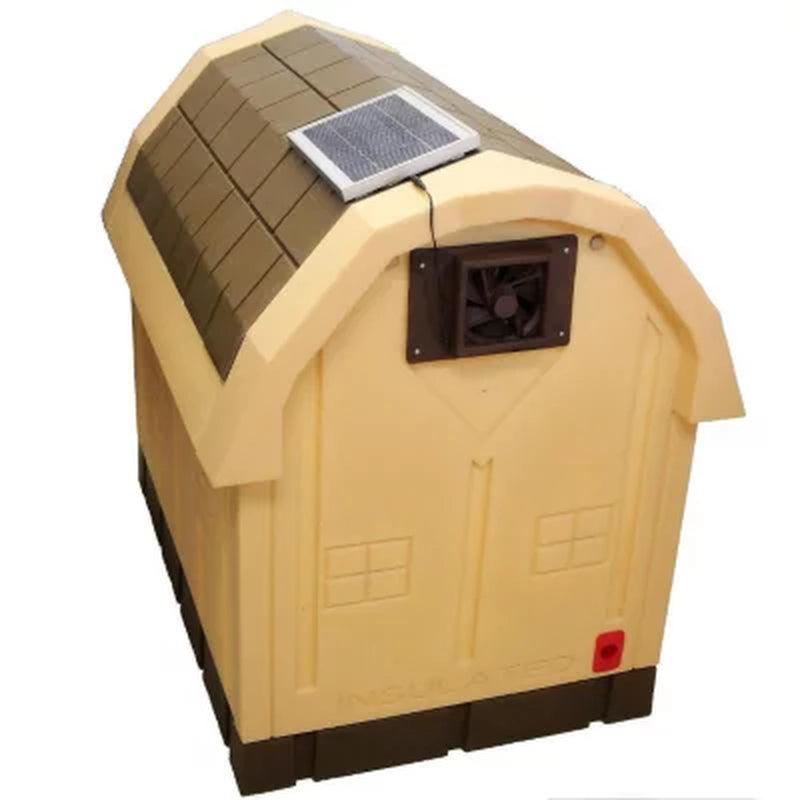 ASL Solutions Dog House Solar Powered Exhaust Fan (Choose Your Size)