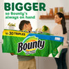 Bounty Select-A-Size Paper Towels, 6 Triple Rolls, White