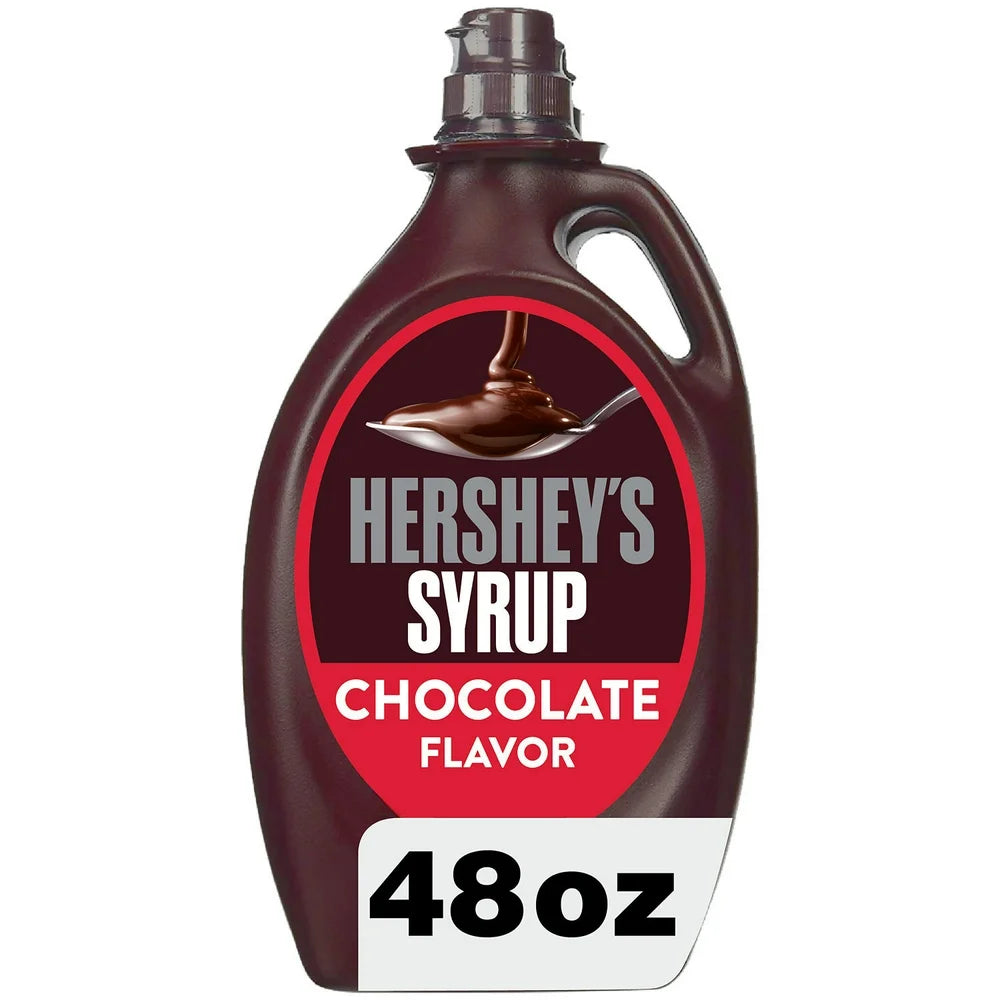 Hershey'S Chocolate Syrup, Bulk Bottle 48 Oz