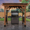 Backyard Discovery Saxony Cedar Grill Gazebo