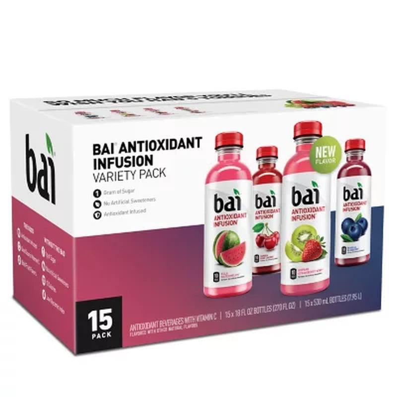 Bai Hillside Variety Pack (18 Fl. Oz., 15 Pk.)