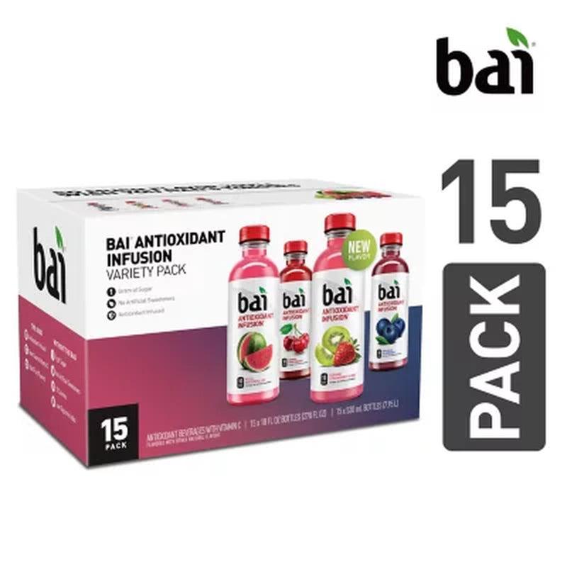 Bai Hillside Variety Pack (18 Fl. Oz., 15 Pk.)