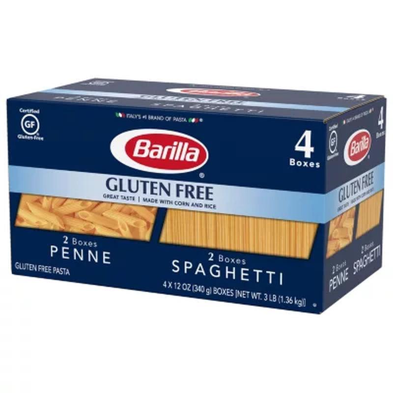 Barilla Gluten-Free Pasta, Variety Pack (12 Oz., 4 Pk.)